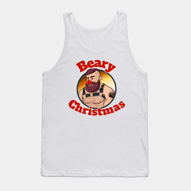 gay bear christmas funny Tank Top by Sgrel-art